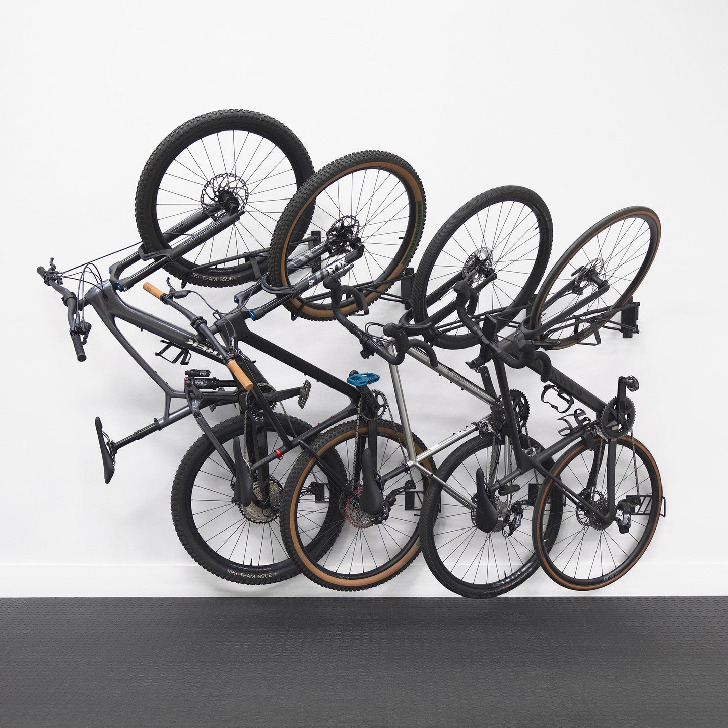 SwivelStow No-Lift Road & Gravel Bike Rack | 4 Pack