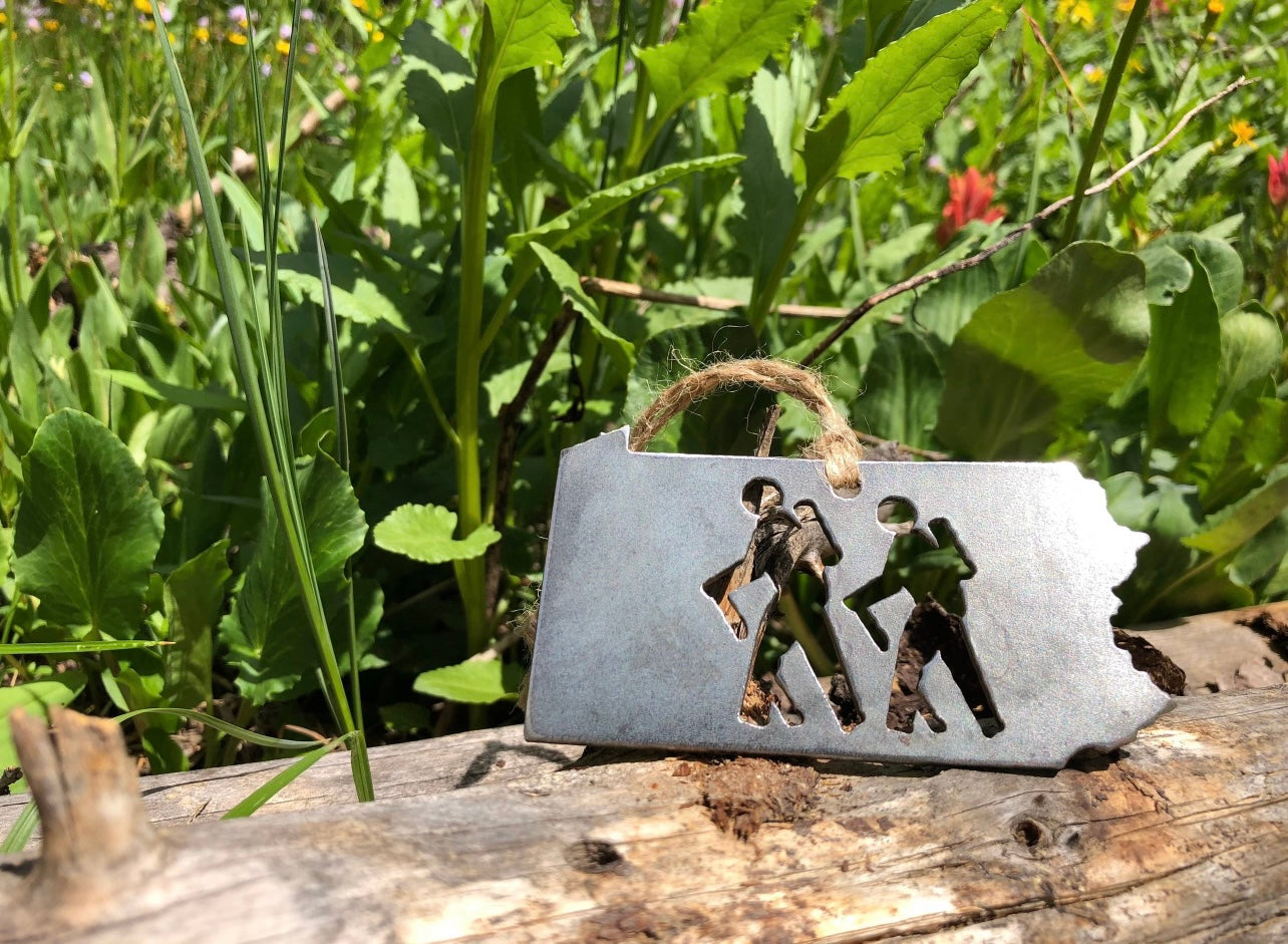 Pennsylvania Hiker Ornament