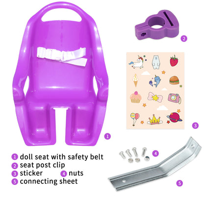 Doll Seats for 12"–14" Kids Bikes