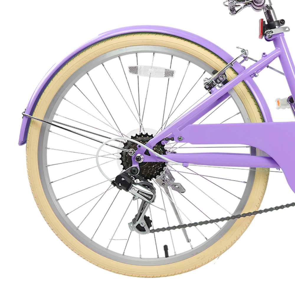 Glerc 26" Best Beach Cruiser Hybrid Kids Bike - Missy