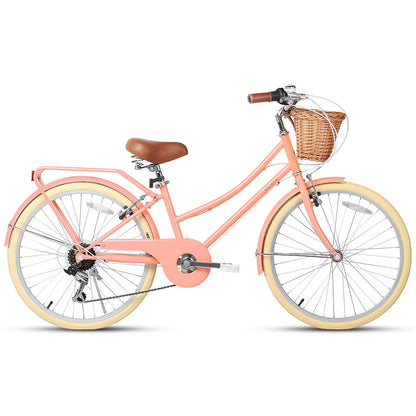 Glerc Best Beach Cruiser Hybrid Kids Bike 24" - Missy