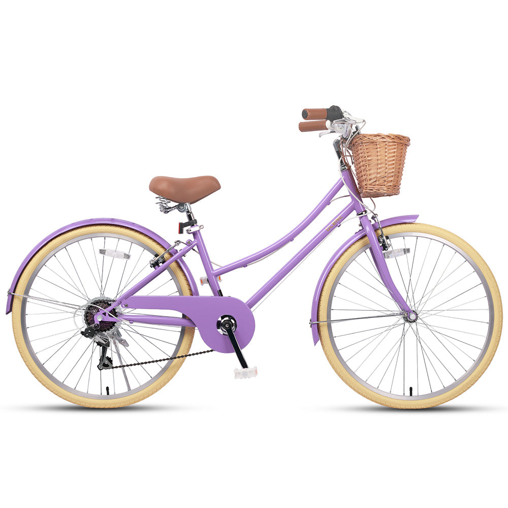 Glerc 26" Best Beach Cruiser Hybrid Kids Bike - Missy