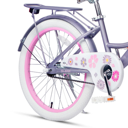 Glerc 20" Kids Bike with Rear Rack For 7 - 13 Years Old - Maggie