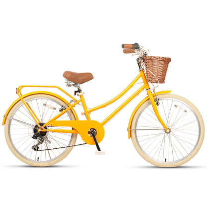 Glerc Best Beach Cruiser Hybrid Kids Bike 24" - Missy