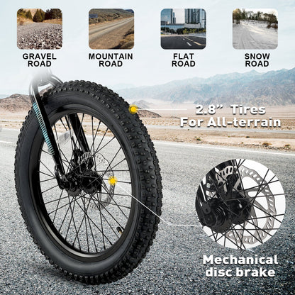 Glerc 20" Mountain Bike For Beginner - Mars