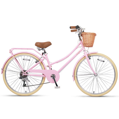 Glerc Best Beach Cruiser Hybrid Kids & Adults Bike 26" - Missy