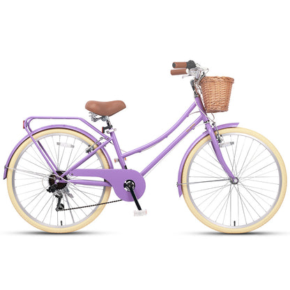 Glerc Best Beach Cruiser Hybrid Kids & Adults Bike 26" - Missy