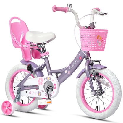 Glerc 14" Kids Bike with Doll Seat  For 3 - 5 Years Old - Maggie