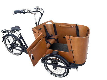 Caravan Electric Cargo Bike - Family & Kid-Friendly