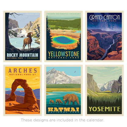2026 Wall Calendar: National Parks (Best Seller!)