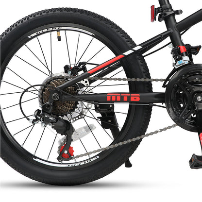 Glerc 24" Kids 21-Speed MTB with Disc Brakes - Skyline