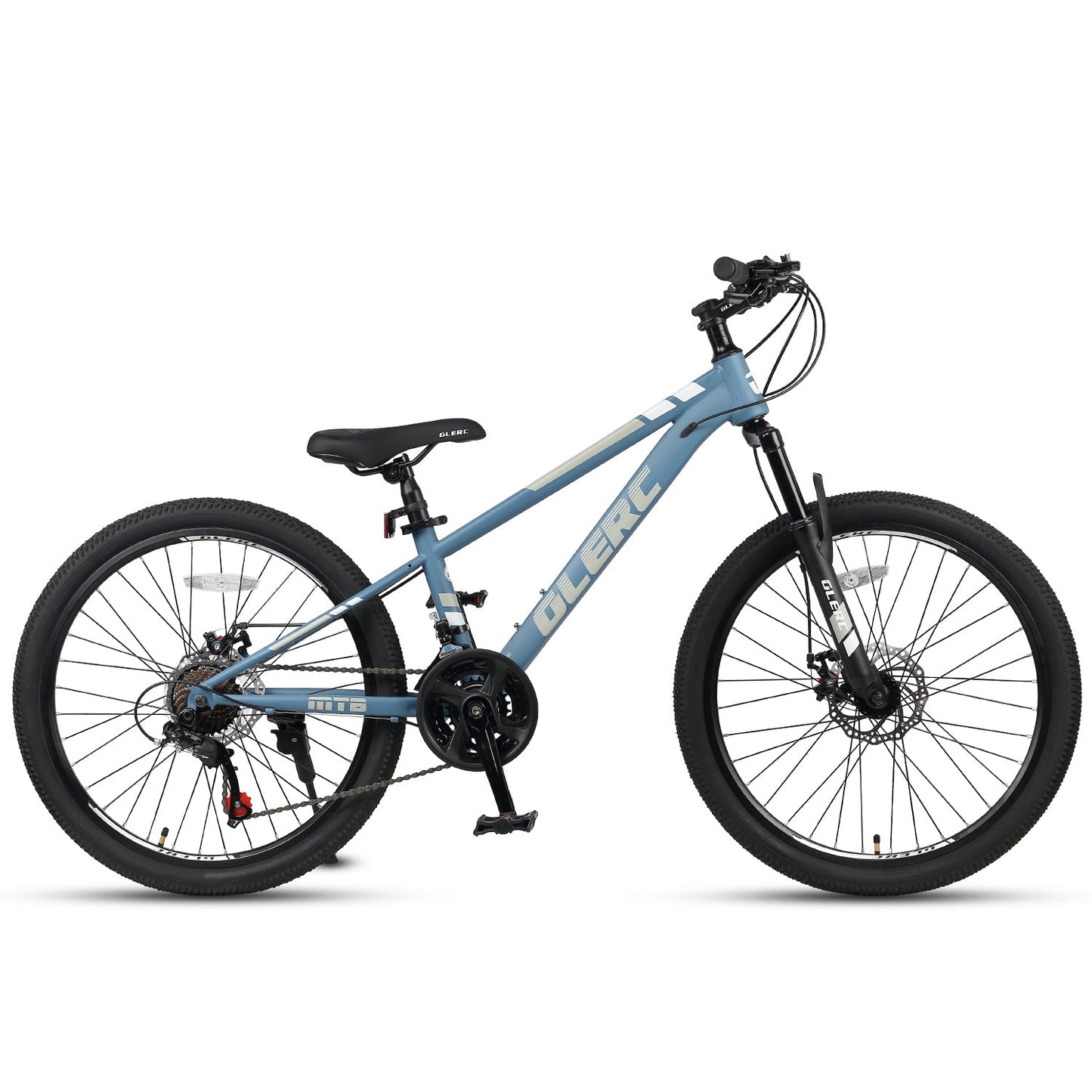 Glerc 24" Kids 21-Speed MTB with Disc Brakes - Skyline