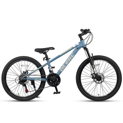 Glerc 24" Kids 21-Speed MTB with Disc Brakes - Skyline