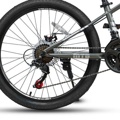 Glerc 24" Kids 21-Speed MTB with Disc Brakes - Skyline