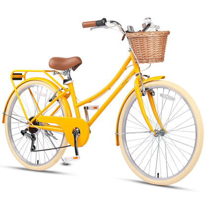 Glerc Best Beach Cruiser Hybrid Kids & Adults Bike 26" - Missy