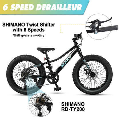 Glerc 24" Mountain Bike For Beginner - Mars