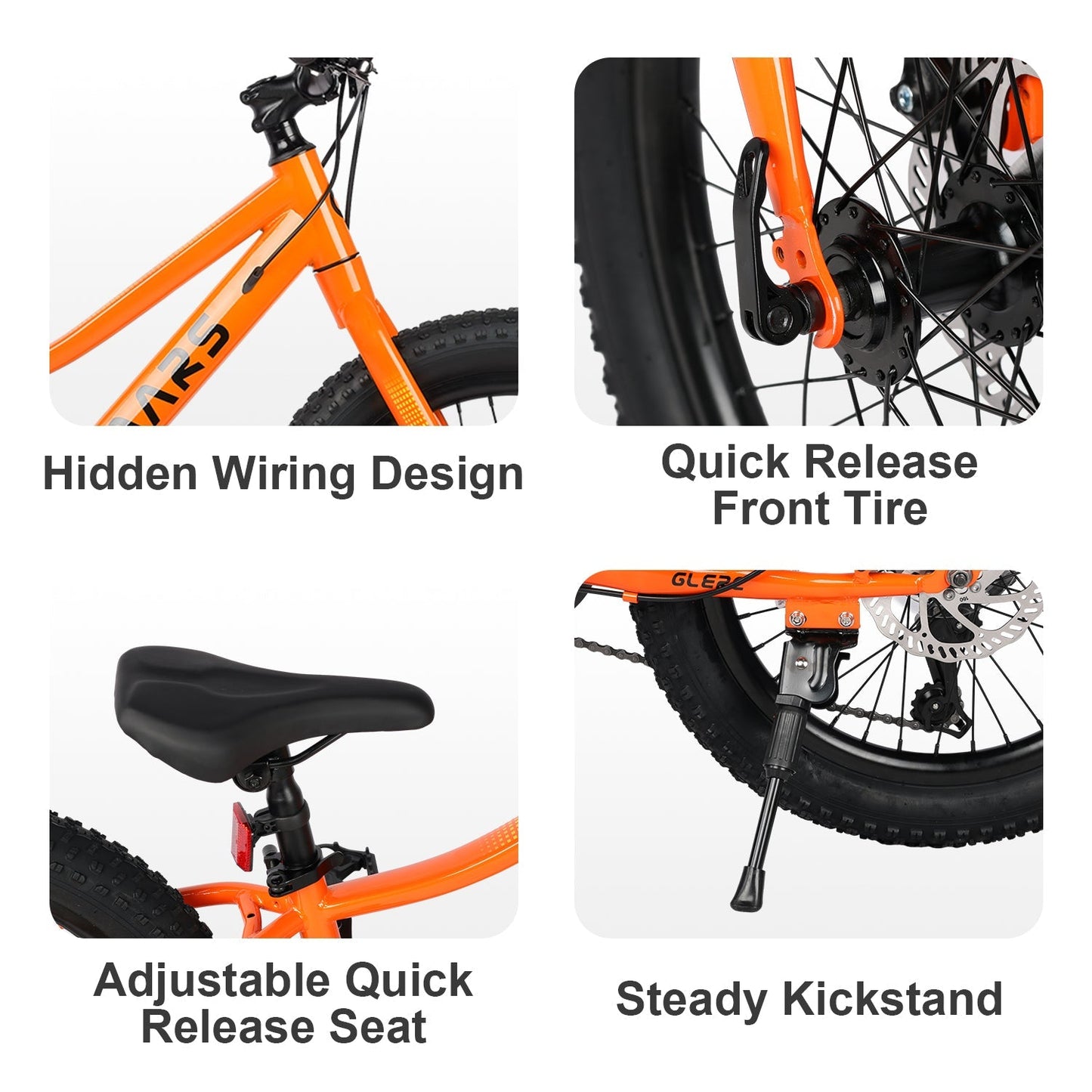 Glerc 20" Mountain Bike For Beginner - Mars