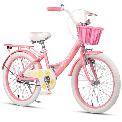 Glerc 20" Kids Bike For 7 - 13 Years Old No Training Wheels - Maggie