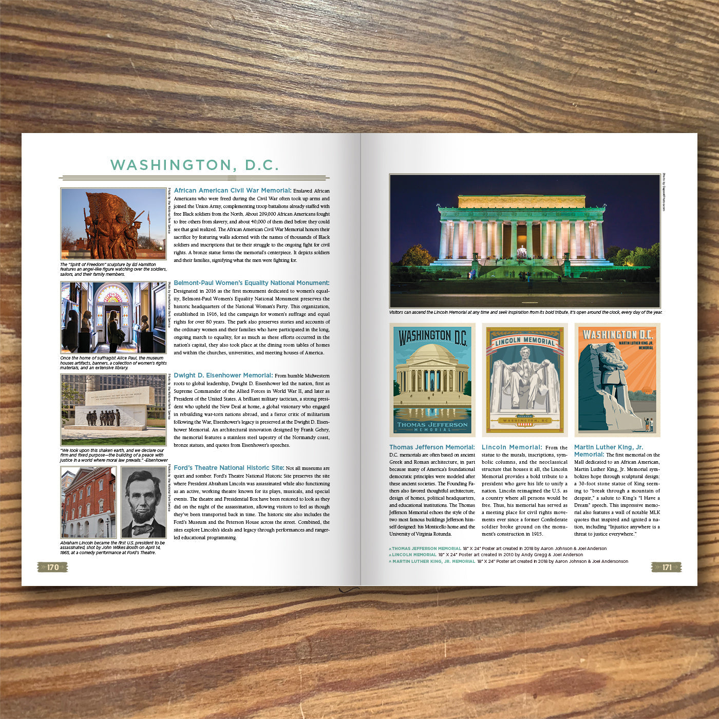 * Beyond The National Parks: SOFT COVER Coffee Table Book