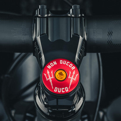 Non Ducor, Duco Custom Bicycle Headset Cap