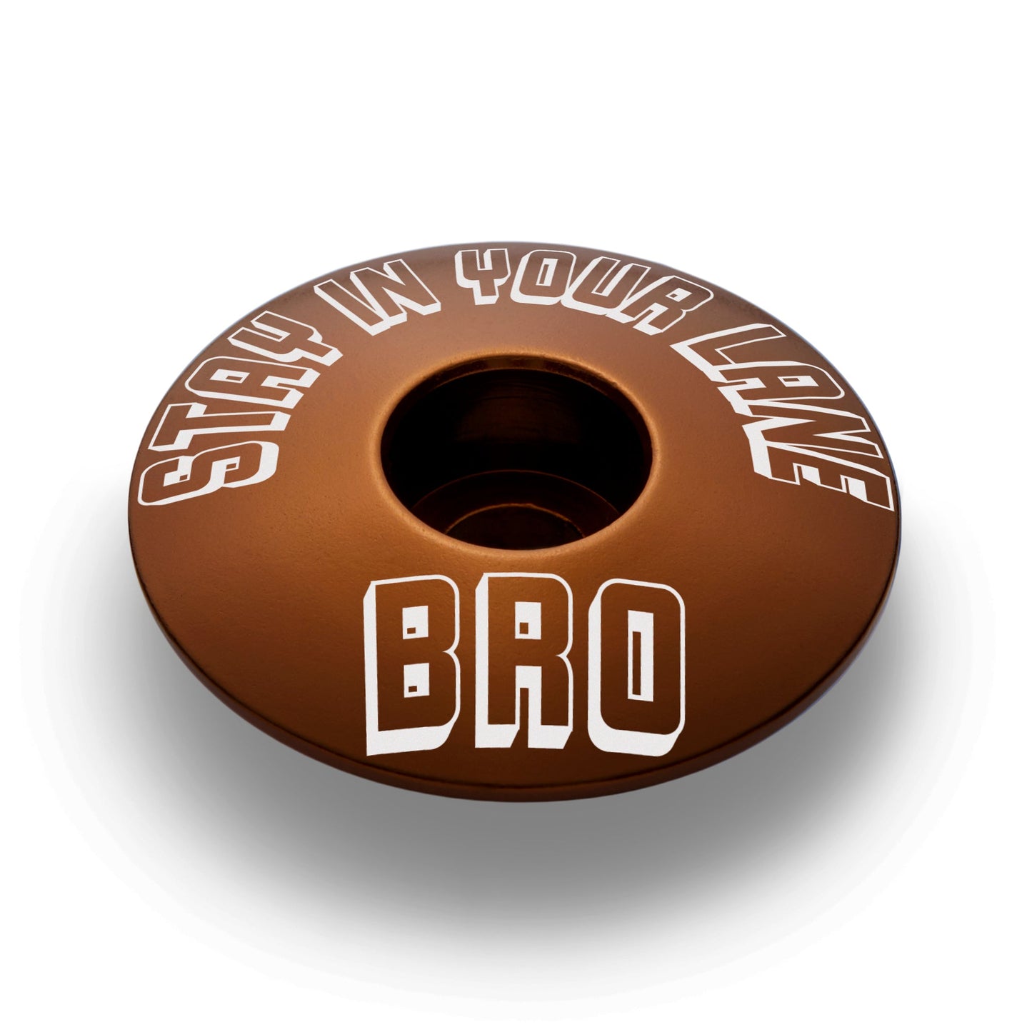 Stay In Your Lane, Bro - Bicycle Headset Cap