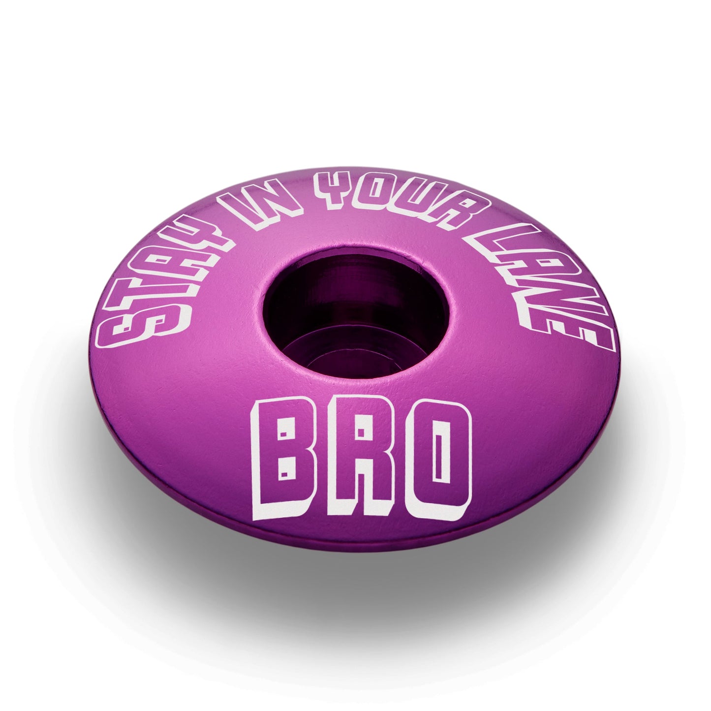 Stay In Your Lane, Bro - Bicycle Headset Cap