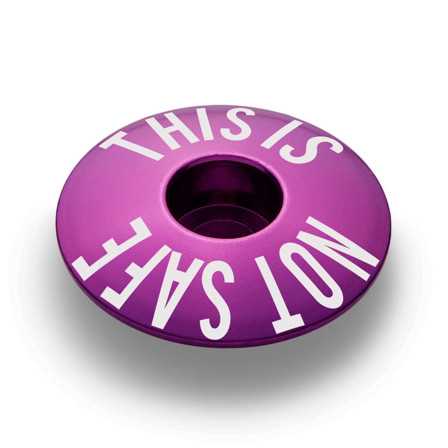 This Is Not Safe Bicycle Headset Cap