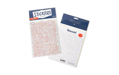 Thousand Jr. Helmet Stickers