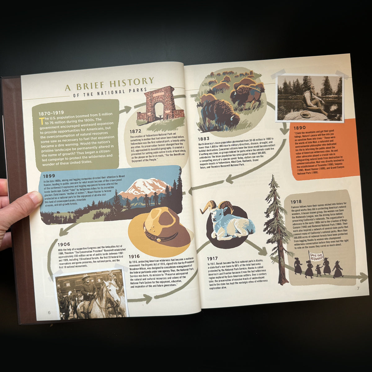 Wilderness & Wonder: An Illustrated Guide to the National Parks SOFTCOVER Book