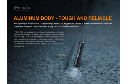 Fenix E01 V2.0 AAA LED Flashlight