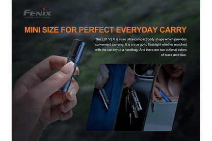 Fenix E01 V2.0 AAA LED Flashlight
