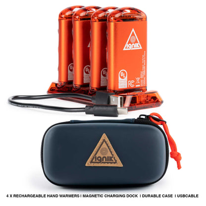 Ripple 4-Pack Lava Orange