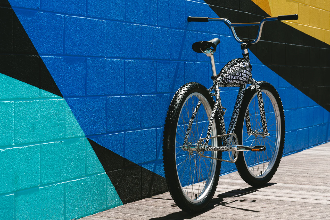 State Bicycle Co. x RIPNDIP - Klunker + Bag Combo - "FU" Edition (27.5")