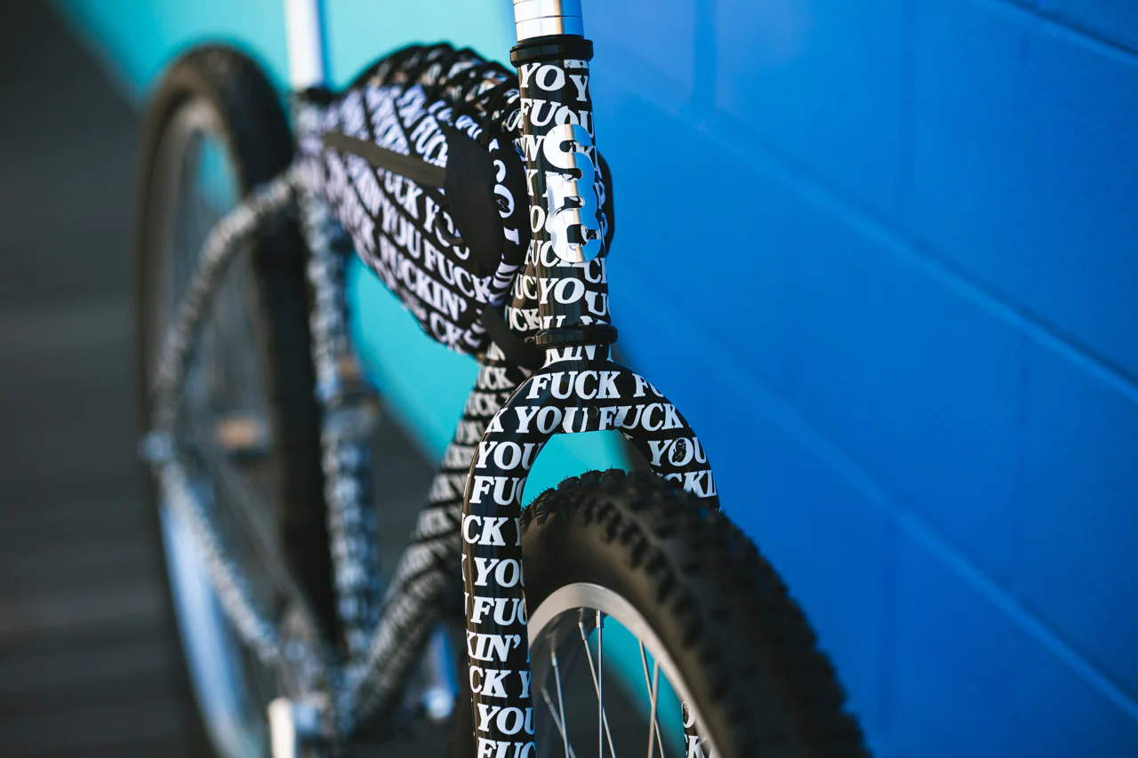 State Bicycle Co. x RIPNDIP - Klunker + Bag Combo - "FU" Edition (27.5")