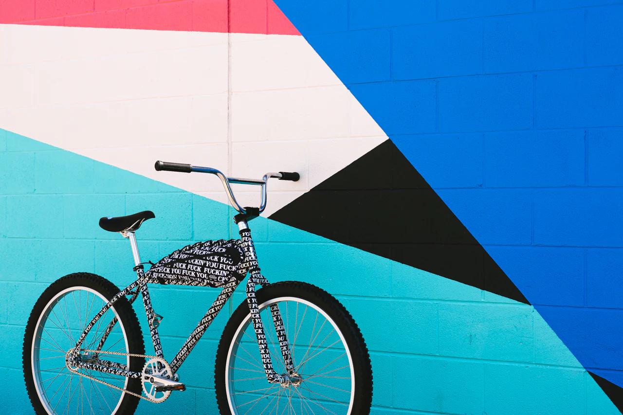 State Bicycle Co. x RIPNDIP - Klunker + Bag Combo - "FU" Edition (27.5")