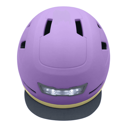 Lavender E-Bike Helmet with 10 Vents