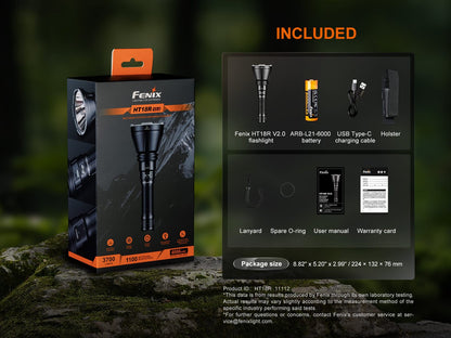 Fenix HT18R V2 Long-Range Hunting Flashlight