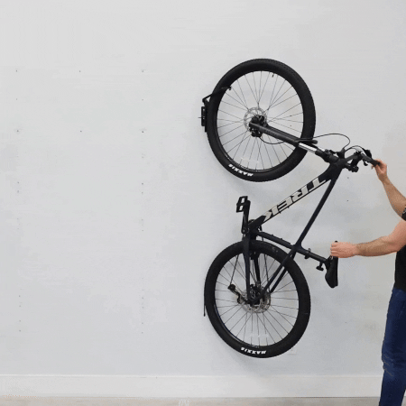 Swivel Mount Bike Storage Rack | Garage Wall Hook | Deep Water