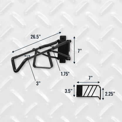 SwivelStow No-Lift Bike Rack | 2 MTB & 2 Road | 4 Pack