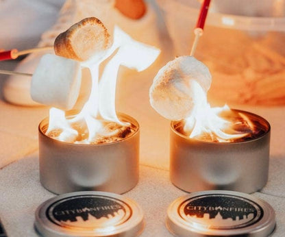 Hogueras de la ciudad: pozo de fuego portátil