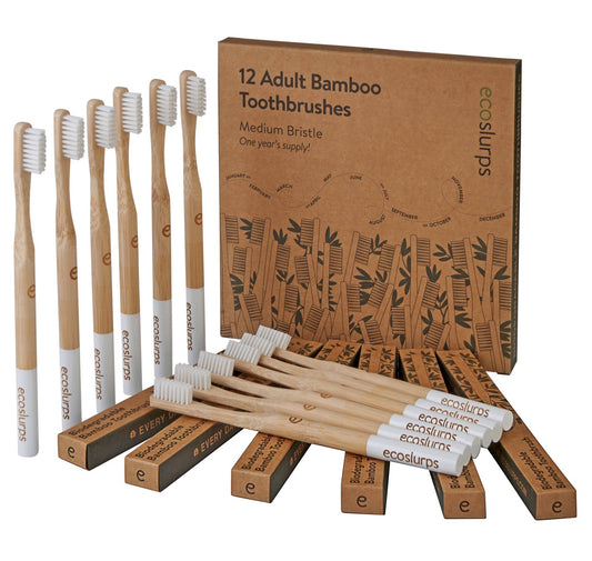 Cepillo de dientes de bambú